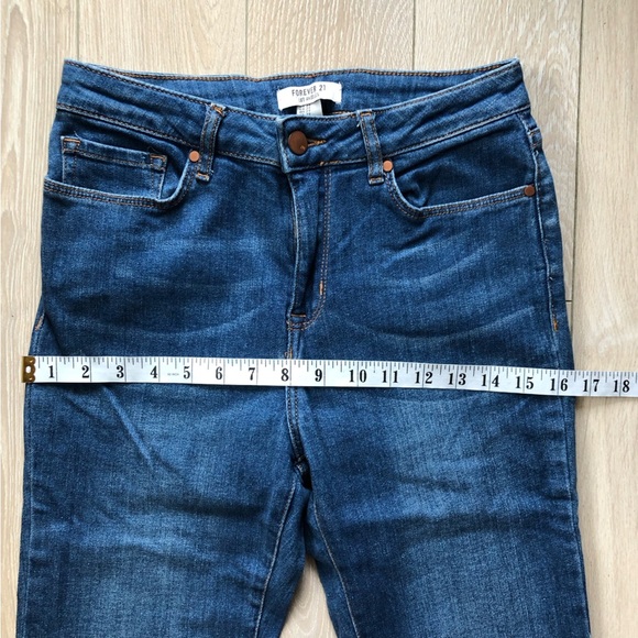 Forever 21 Bootcut Blue Jeans Size 27 - Picture 3 of 8